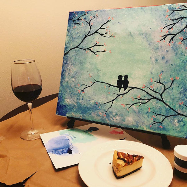 Virtual Date Night with Painting to Gogh